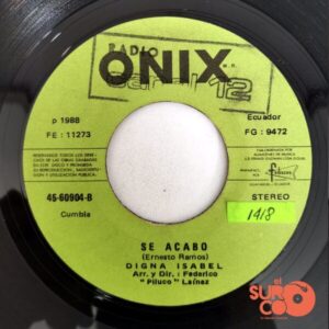 Disco de Vinilo Digna Isabel - Lágrimas De Amor / Se Acabó Vinyl Record