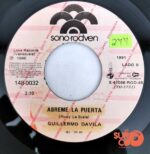 Disco de Vinilo Guillermo Dávila - Me Retaste A Quererte / Ábreme La Puerta Vinyl Record