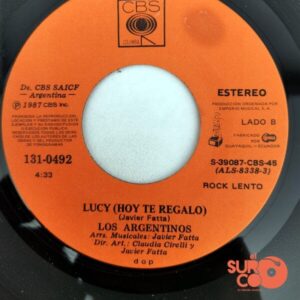 Disco de Vinilo Los Argentinos - Hablando En Japonés / Lucy (Hoy Te Regalo) Vinyl Record