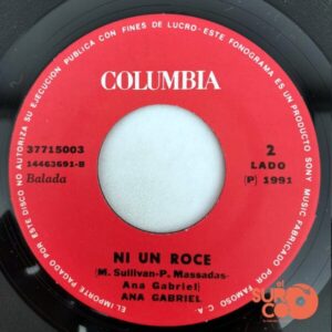 Disco de Vinilo Ana Gabriel - Hice Bien Quererte / Ni Un Roce Vinyl Record