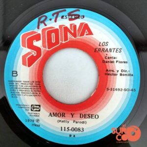 Disco de Vinilo Los Errantes - Invierno / Amor Y Deseo Vinyl Record