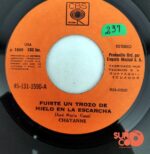 Disco de Vinilo Chayanne - Fuiste Un Trozo De Hielo En La Escarcha / Marinero Vinyl Record