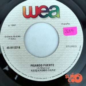 Disco de Vinilo Alejandro Sanz - Pisando Fuerte / Viviendo Deprisa Vinyl Record