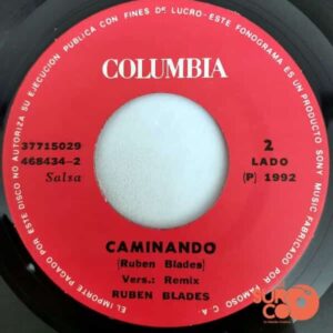Disco de Vinilo Rubén Blades - Camaleón / Caminando Vinyl Record