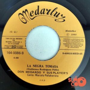 Disco de Vinilo Don Medardo Y Sus Players - El Calabaceao / La Negra Tomasa Vinyl Record