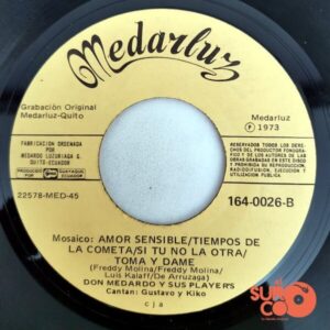 Disco de Vinilo Don Medardo Y Sus Players - Al Calor De La Cumbia / Mosaico Vinyl Record