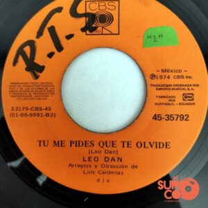 Disco de Vinilo Leo Dan - Pareces Una Nena / Tu Me Pides Que Te Olvide Vinyl Record