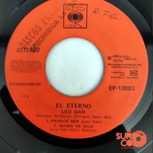 Disco de Vinilo Leo Dan - El Eterno Vinyl Record