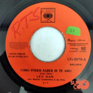 Leo Dan - Como Poder Saber Si Te Amo / Mary Es Mi Amor Vinilo