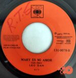 Disco de Vinilo Leo Dan - Como Poder Saber Si Te Amo / Mary Es Mi Amor Vinyl Record