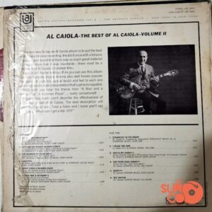 Disco de Vinilo Al Caiola  - The Best Of Al Caiola Volume 2 Vinyl Record