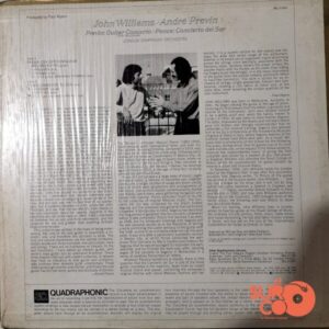 Disco de Vinilo John Williams - Concierto Del Sur Vinyl Record