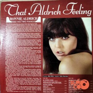 Disco de Vinilo Ronnie Aldrich And His Two Pianos  -  That Aldrich Feeling Vinyl Record