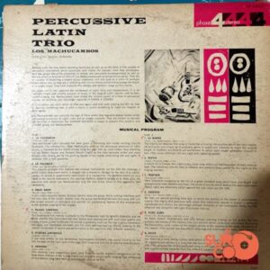 Disco de Vinilo Los Machucambos  - Percussive Latin Trio Vinyl Record