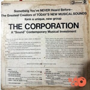 Disco de Vinilo The Corporation - A "Sound" Contemporary Musical Investment Vinyl Record