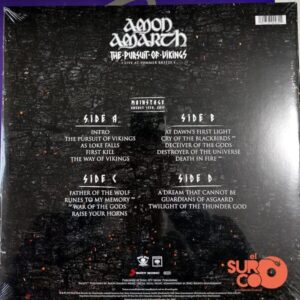 Disco de Vinilo Amon Amarth - Pursuit Of Vikings: 25 Years In The Eye Of The Storm / Live At Summer Breeze Vinyl Record