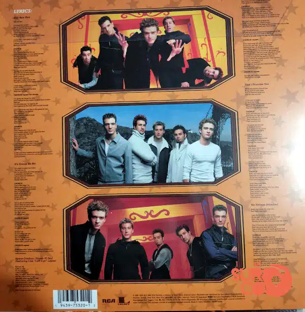 Disco de Vinilo N Sync - No Strings Attached Vinyl Record