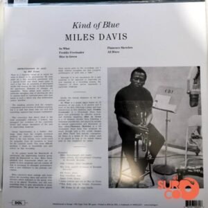 Disco de Vinilo Miles Davis - Kind Of Blue (Azul) Vinyl Record