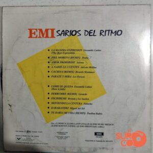 Disco de Vinilo Varios - Emisarios Del Ritmo Vinyl Record