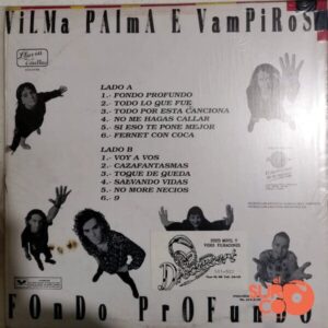 Disco de Vinilo Vilma Palma E Vampiros - Fondo Profundo Vinyl Record