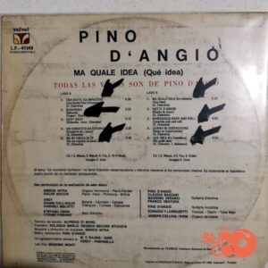 Disco de Vinilo Pino D’ Angio - Ma Quale Idea Vinyl Record