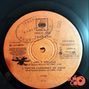 Disco de Vinilo Témpano - Lobo Hombre En París Vinyl Record