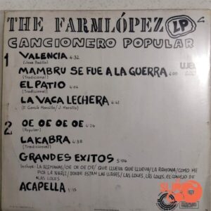 Disco de Vinilo The Farmlopez - Cancionero Popular Vinyl Record