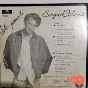 Disco de Vinilo Sergio Dalma - Solo Para Tí Vinyl Record