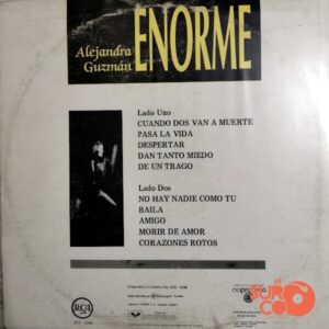Disco de Vinilo Alejandra Guzmán - Enorme Vinyl Record