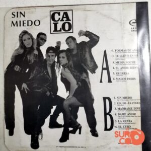 Disco de Vinilo Calo - Sin Miedo Vinyl Record