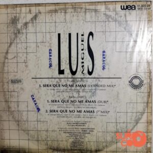 Disco de Vinilo Luis Miguel - Será Que No Me Amas Vinyl Record
