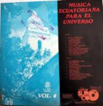 Disco de Vinilo Varios - Música Ecuatoriana Para El Universo Vol 4 Vinyl Record