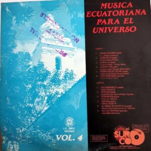 Disco de Vinilo Varios - Música Ecuatoriana Para El Universo Vol 4 Vinyl Record