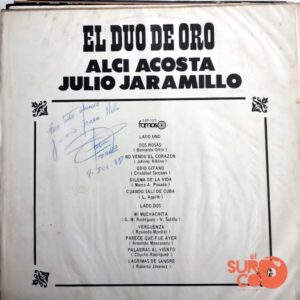 Disco de Vinilo Julio Jaramillo - El Dúo De Oro Vinyl Record