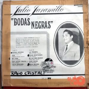 Disco de Vinilo Julio Jaramillo - Bodas Negras Vinyl Record