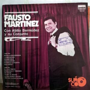 Disco de Vinilo Fausto Martínez - Con Abilio Bermúdez Y Si Conjunto Vinyl Record