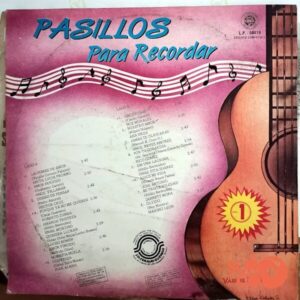 Disco de Vinilo Varios - Pasillos Para Recordar Vol 1 Vinyl Record