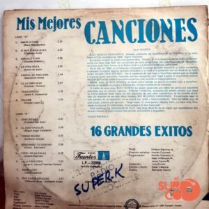 Disco de Vinilo Alci Acosta - Mis Mejores Canciones Vinyl Record