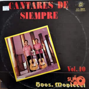 Hermanos Montecel - Cantares De Siempre Vol 10 Vinilo