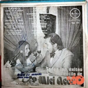 Disco de Vinilo Alci Acosta - Todos Los Éxitos Al Estilo De Alci Acosta Vol 7 Vinyl Record