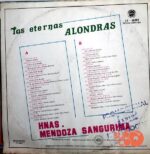 Disco de Vinilo Hermanas Mendoza Sangurima - Las Eternas Alondras Vinyl Record