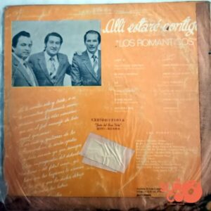 Disco de Vinilo Los Románticos - Allí Estaré Contigo Vinyl Record