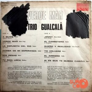 Disco de Vinilo Trío Gualcala - Verde Mar Vinyl Record