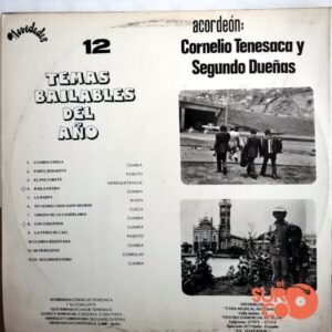 Disco de Vinilo Cornelio Tenezaca - 12 Temas Bailables Del Año Vinyl Record