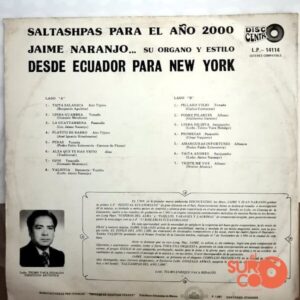 Disco de Vinilo Jaime Naranjo - Salthaspas Para El Año 2000 Vinyl Record