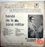 Disco de Vinilo Banda De La II Zona Militar - Marchas Ecuatorianas Vinyl Record