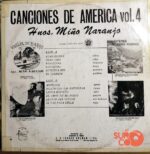 Disco de Vinilo Hermanos Miño Naranjo - Canciones De América Vol 4 Vinyl Record
