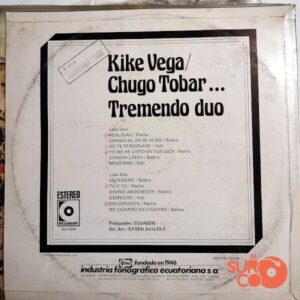 Disco de Vinilo Kike Vega - Kike Vega Chugo Tovar Tremendo Dúo Vinyl Record