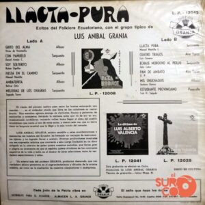 Disco de Vinilo Varios - Llacta Pura Vinyl Record