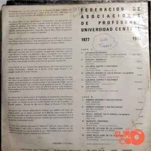 Disco de Vinilo Varios - Conciertos Música Ecuatoriana Vinyl Record
